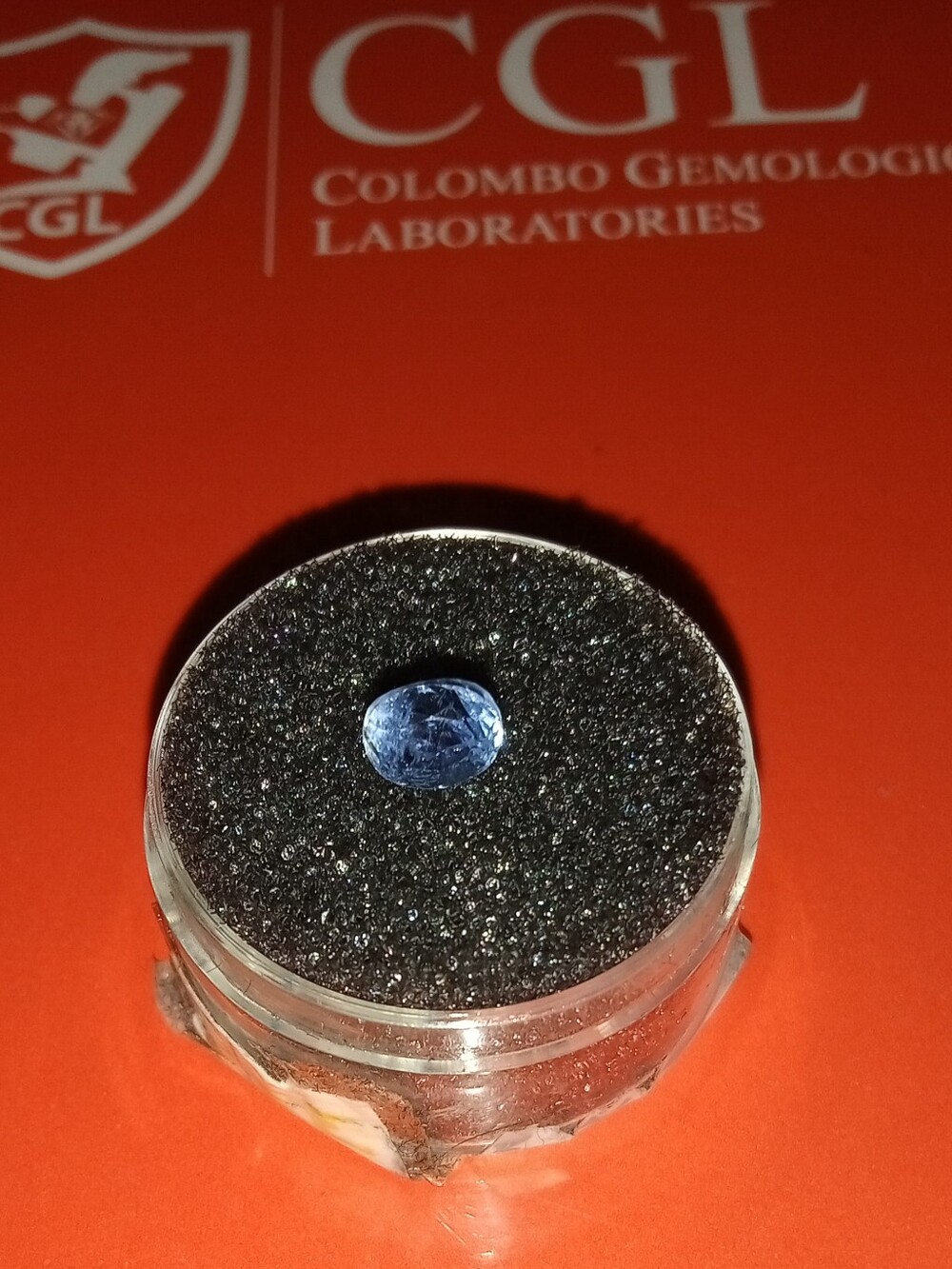 SALE!!! WAS $650 CGL Certified Heat Only 1.37ct Oval Blue Sapphire